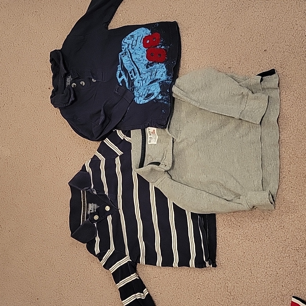 Boys long sleeve polos